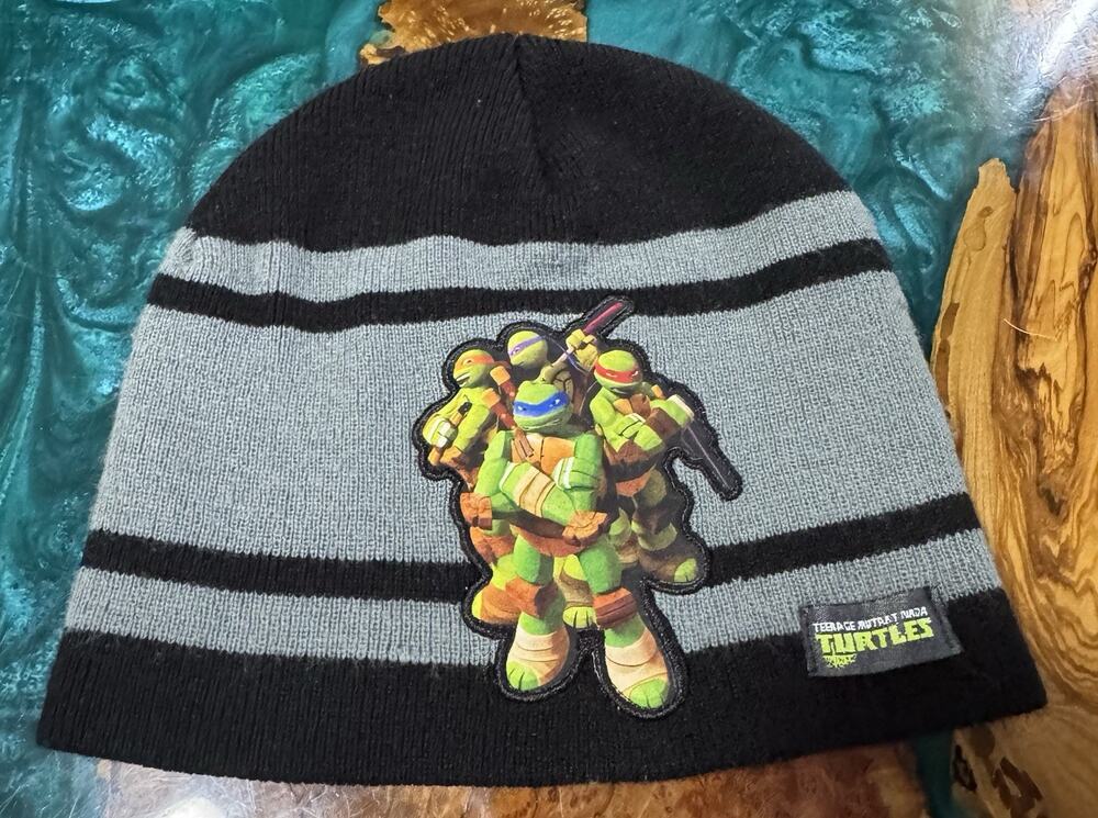 Teenage Mutant Ninja Turtles Beanie Kids Cap Hat One Size TMNT